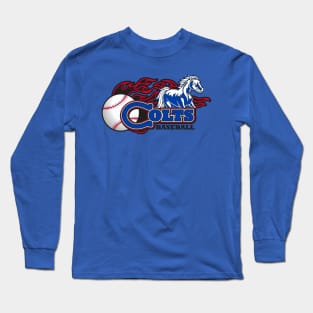 Colts Baseball Team Logo Long Sleeve T-Shirt